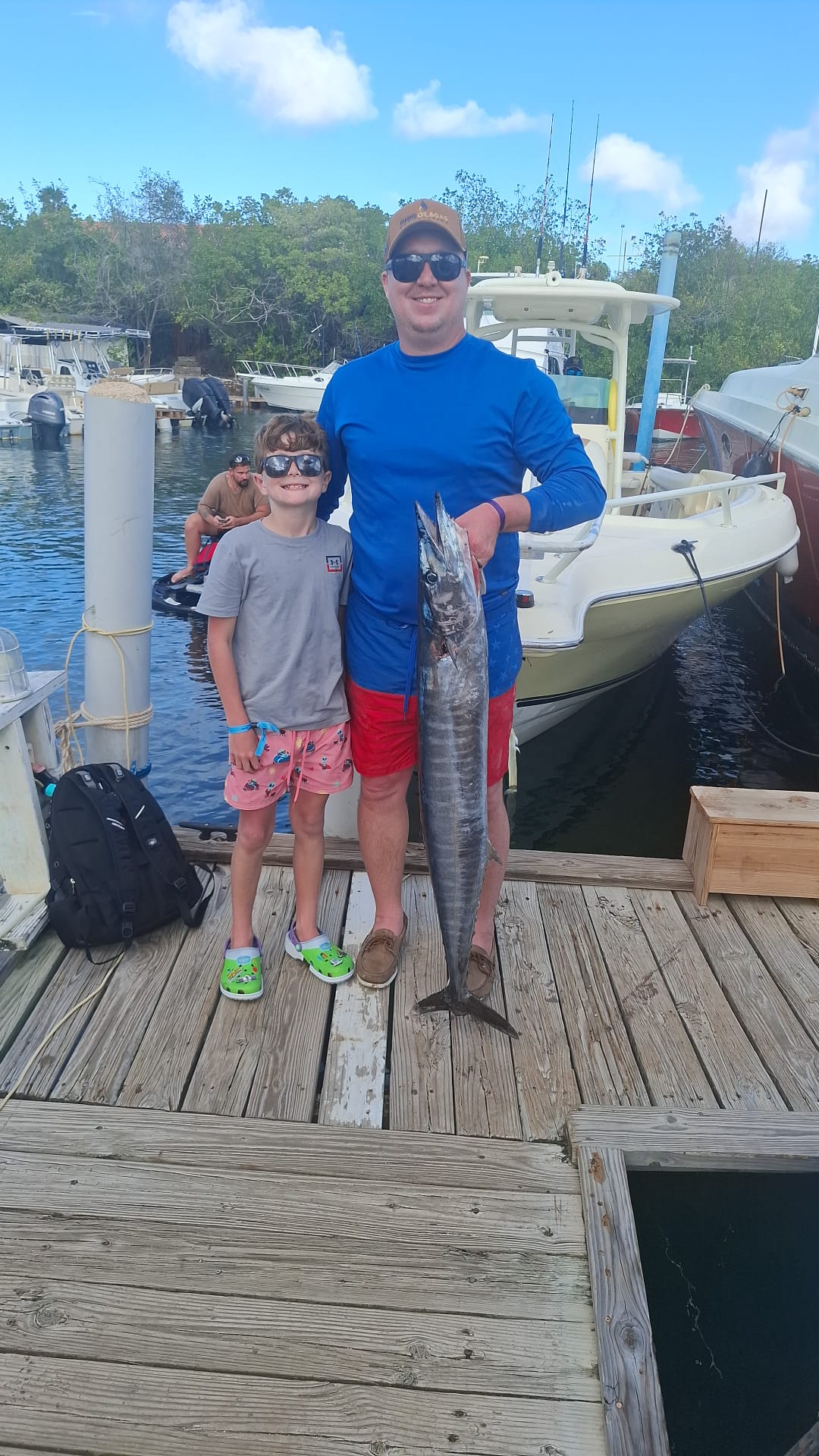 Excursión de pesca de altura y curricán de día completo en Curazao