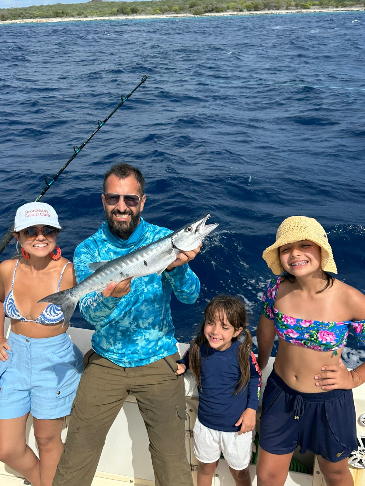 Excursão de meio dia para pesca em alto mar e pesca de corrico em Curaçao