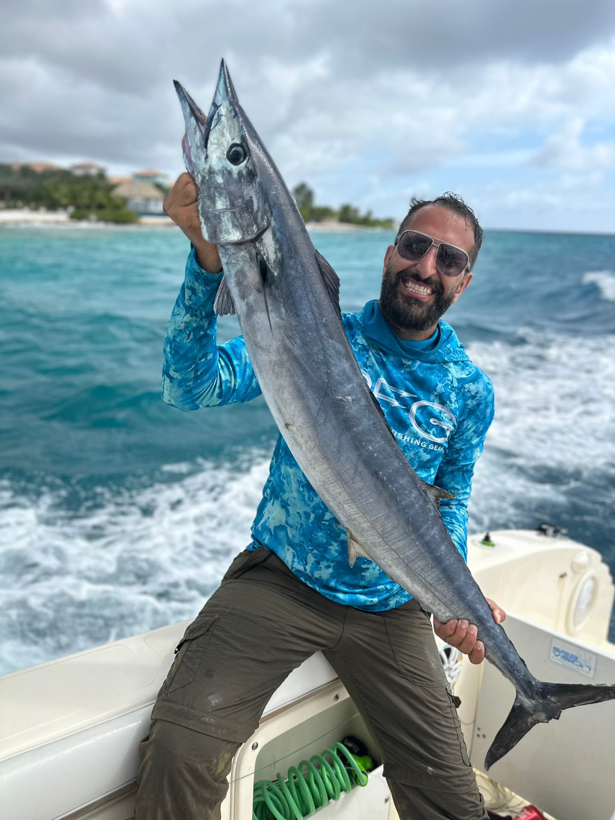 Excursión de medio día de pesca de altura y curricán en Curazao